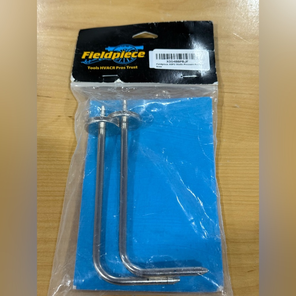 Fieldpiece ASP2 Static Pressure Probes Brand New Sealed.